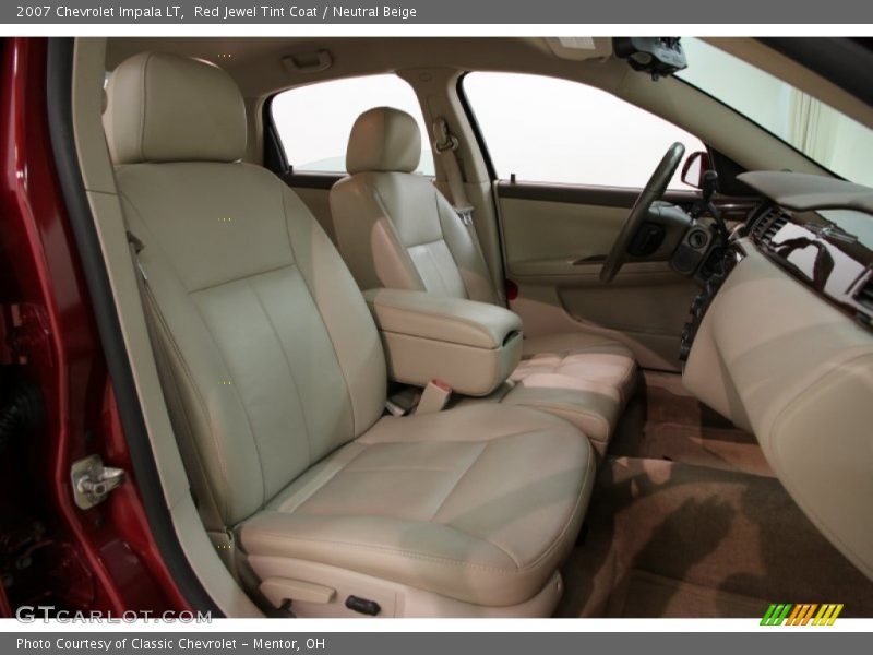 Red Jewel Tint Coat / Neutral Beige 2007 Chevrolet Impala LT