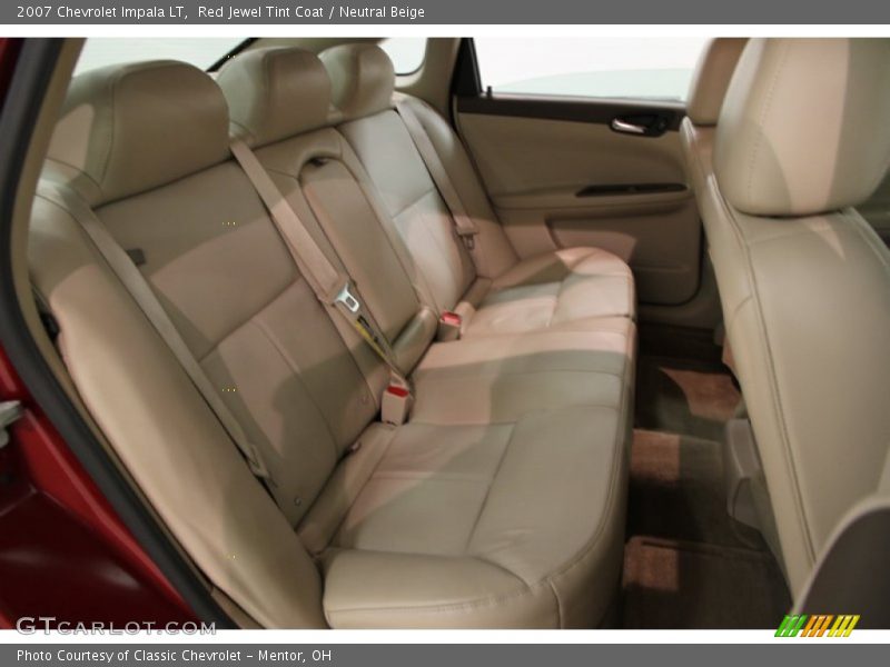 Red Jewel Tint Coat / Neutral Beige 2007 Chevrolet Impala LT