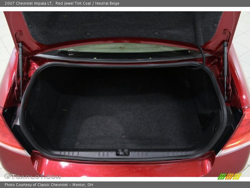 Red Jewel Tint Coat / Neutral Beige 2007 Chevrolet Impala LT