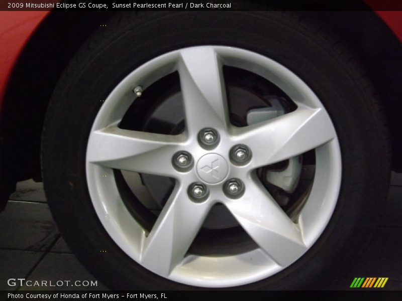 Sunset Pearlescent Pearl / Dark Charcoal 2009 Mitsubishi Eclipse GS Coupe