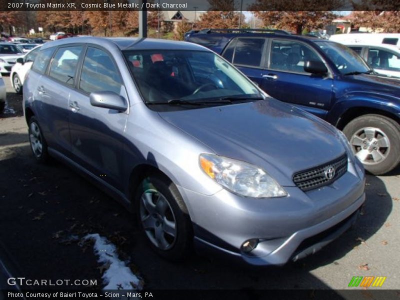 Cosmic Blue Metallic / Dark Charcoal 2007 Toyota Matrix XR
