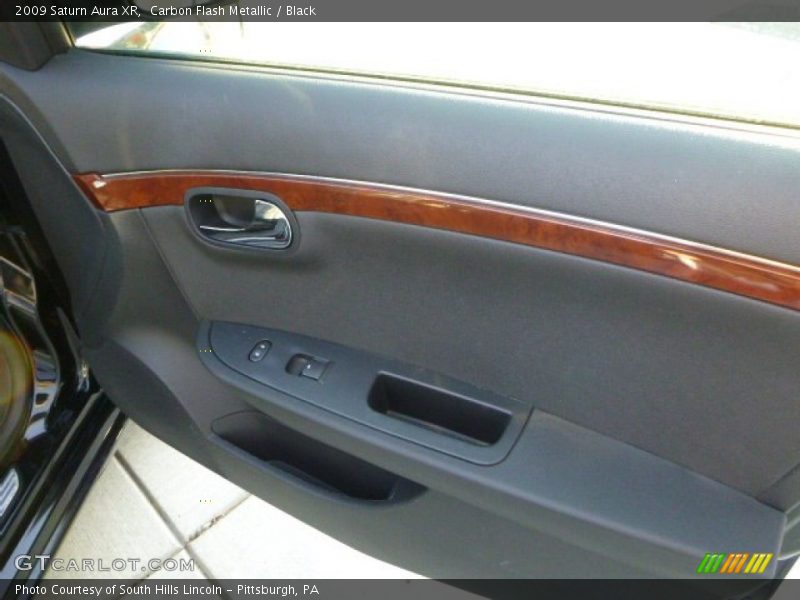 Carbon Flash Metallic / Black 2009 Saturn Aura XR