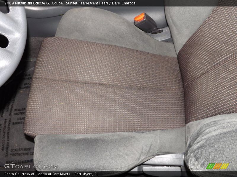 Sunset Pearlescent Pearl / Dark Charcoal 2009 Mitsubishi Eclipse GS Coupe