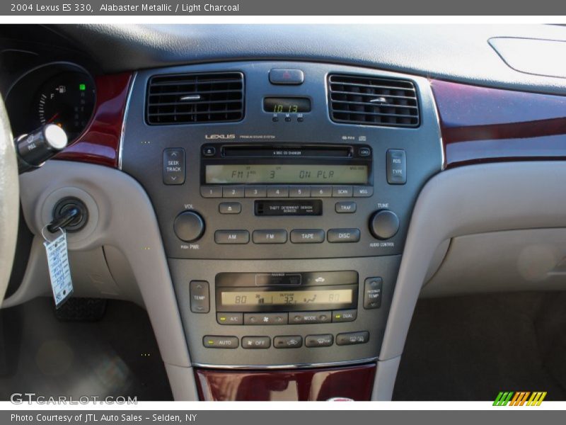 Alabaster Metallic / Light Charcoal 2004 Lexus ES 330