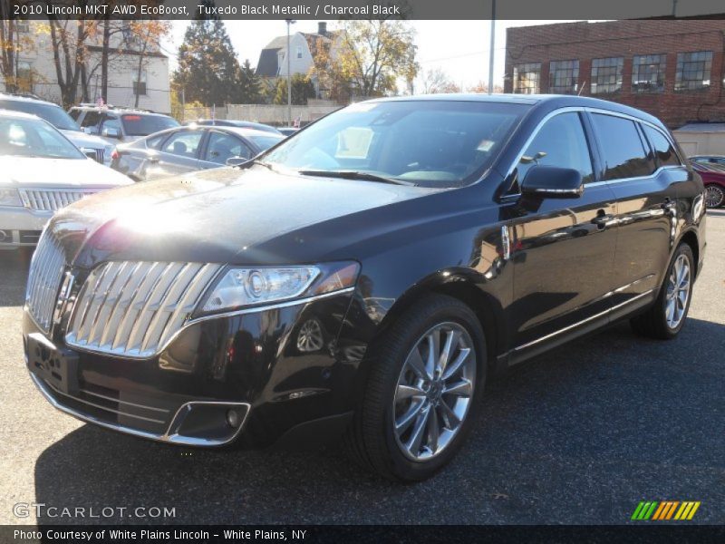 Tuxedo Black Metallic / Charcoal Black 2010 Lincoln MKT AWD EcoBoost