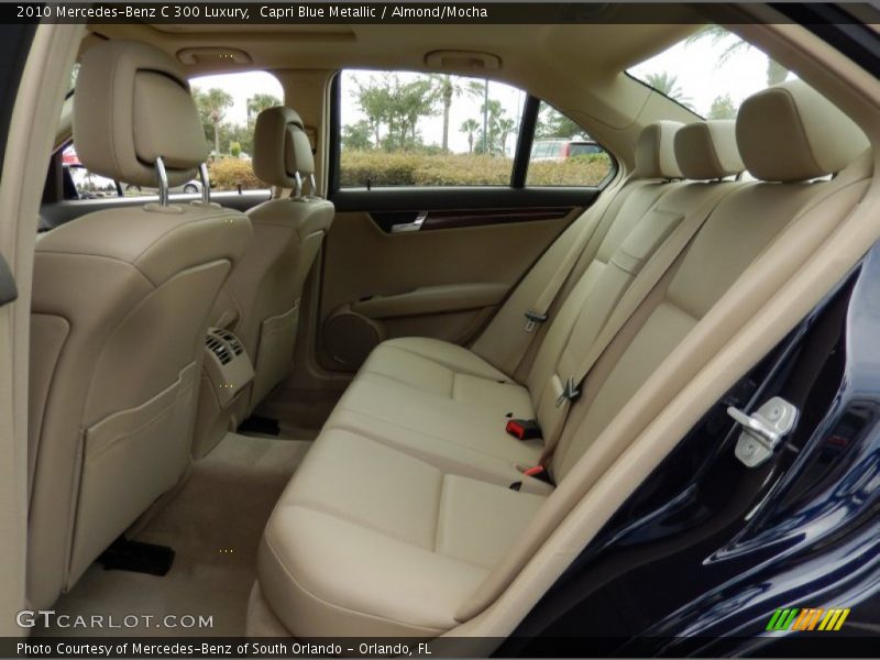 Capri Blue Metallic / Almond/Mocha 2010 Mercedes-Benz C 300 Luxury