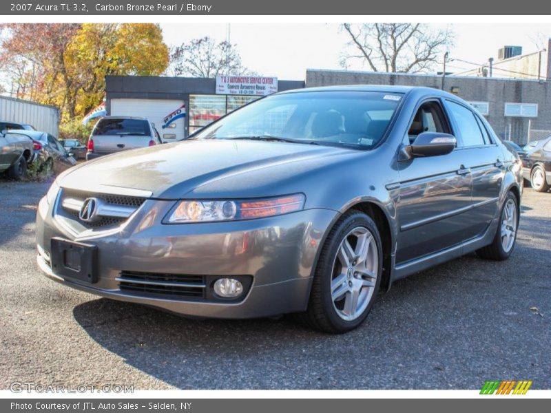 Carbon Bronze Pearl / Ebony 2007 Acura TL 3.2