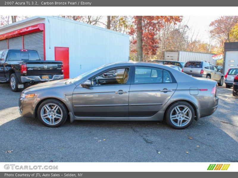 Carbon Bronze Pearl / Ebony 2007 Acura TL 3.2