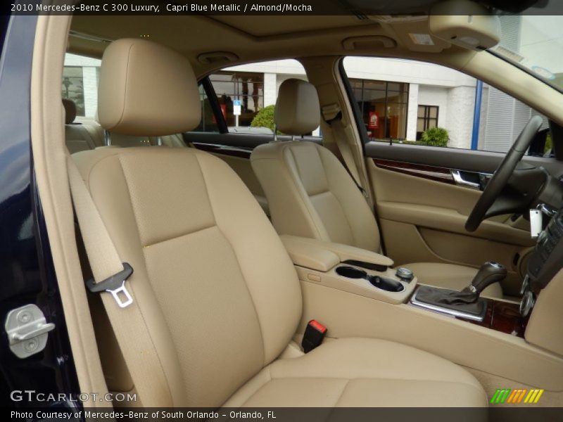 Capri Blue Metallic / Almond/Mocha 2010 Mercedes-Benz C 300 Luxury
