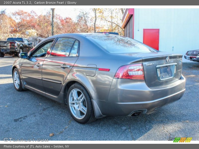 Carbon Bronze Pearl / Ebony 2007 Acura TL 3.2