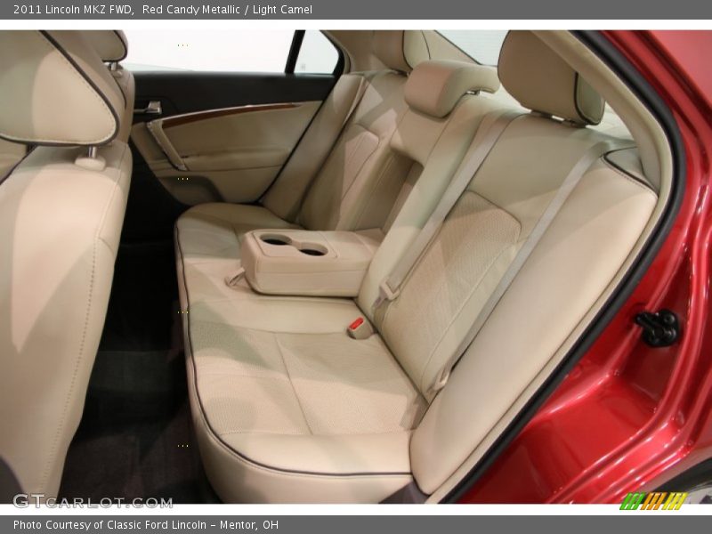 Red Candy Metallic / Light Camel 2011 Lincoln MKZ FWD