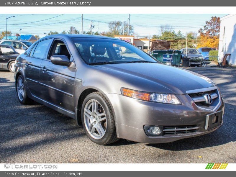 Carbon Bronze Pearl / Ebony 2007 Acura TL 3.2