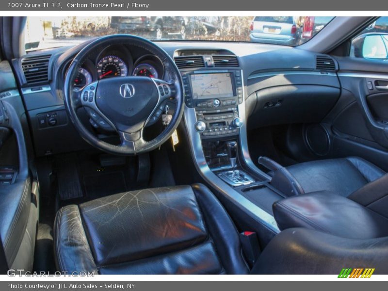 Carbon Bronze Pearl / Ebony 2007 Acura TL 3.2