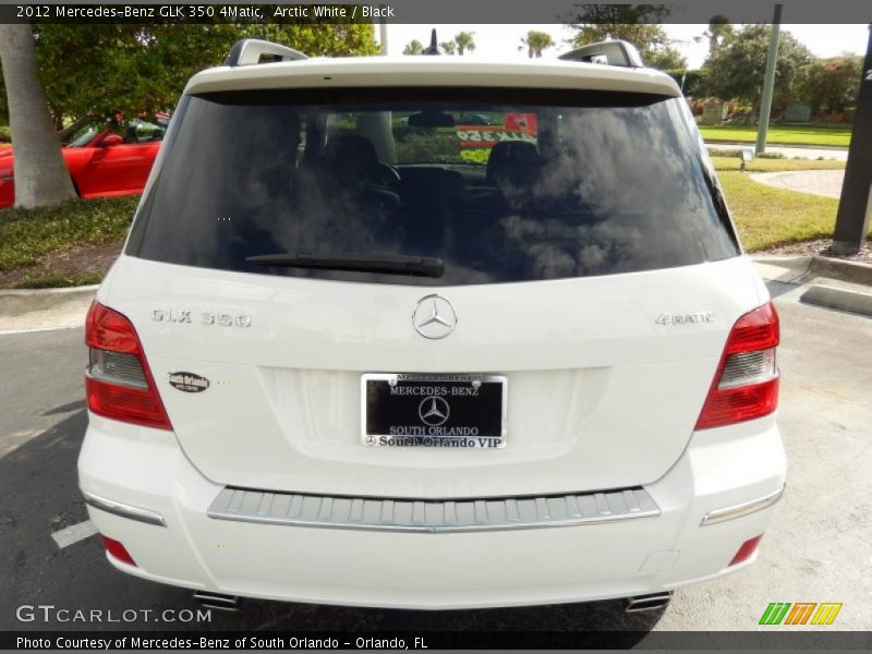 Arctic White / Black 2012 Mercedes-Benz GLK 350 4Matic
