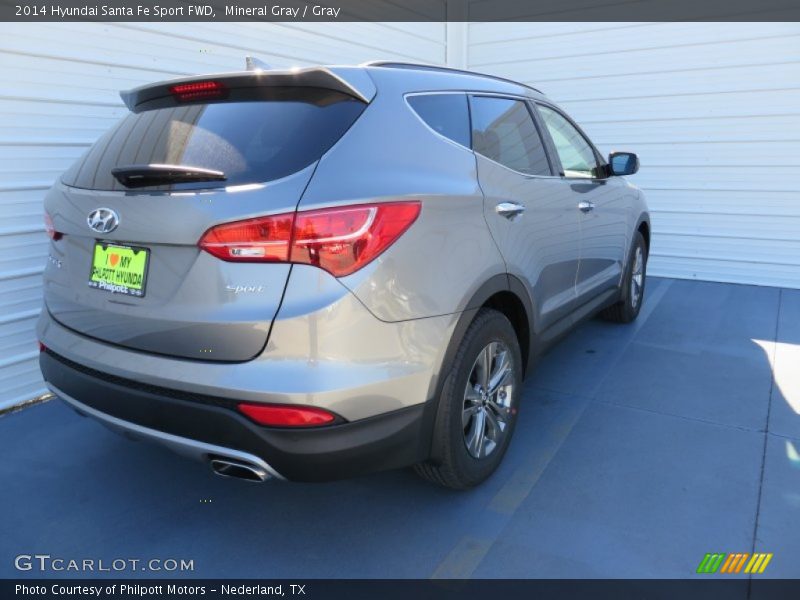 Mineral Gray / Gray 2014 Hyundai Santa Fe Sport FWD