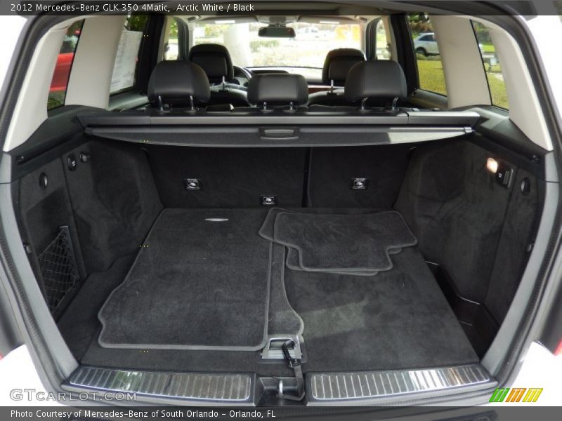 Arctic White / Black 2012 Mercedes-Benz GLK 350 4Matic