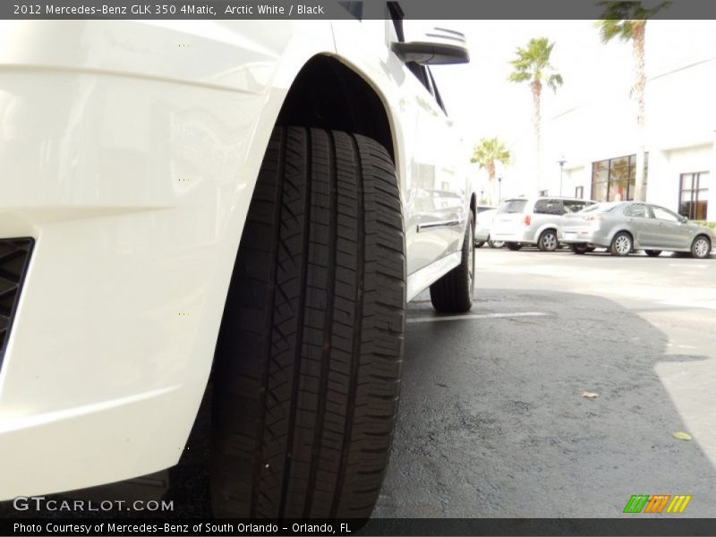 Arctic White / Black 2012 Mercedes-Benz GLK 350 4Matic