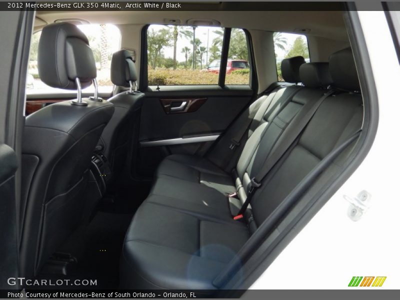 Arctic White / Black 2012 Mercedes-Benz GLK 350 4Matic