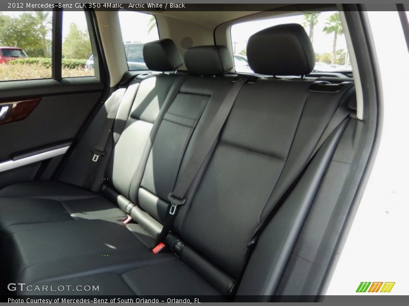 Arctic White / Black 2012 Mercedes-Benz GLK 350 4Matic