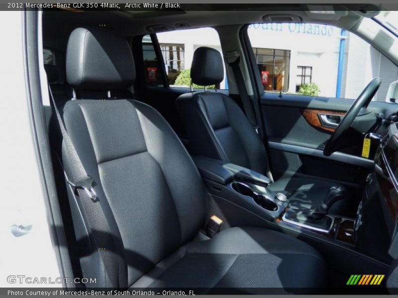 Arctic White / Black 2012 Mercedes-Benz GLK 350 4Matic