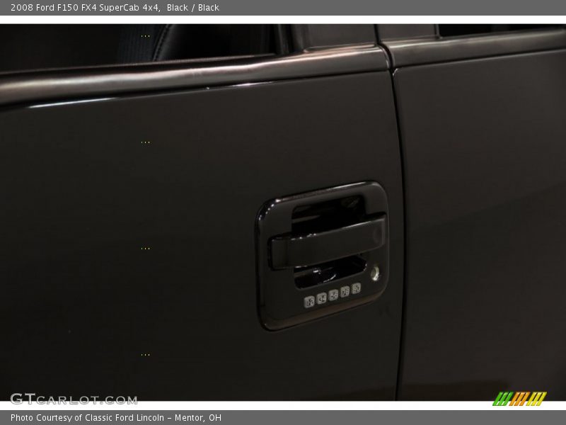 Black / Black 2008 Ford F150 FX4 SuperCab 4x4