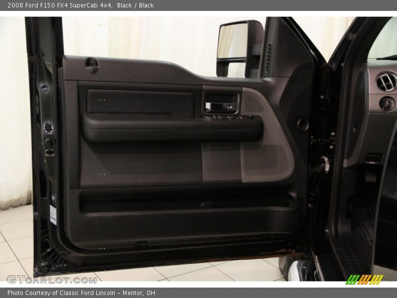 Black / Black 2008 Ford F150 FX4 SuperCab 4x4