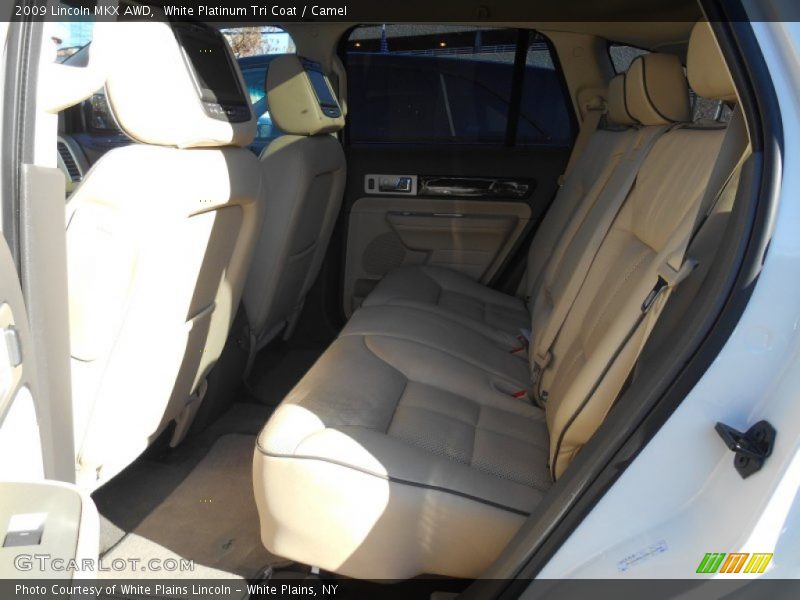 White Platinum Tri Coat / Camel 2009 Lincoln MKX AWD
