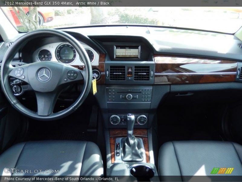Arctic White / Black 2012 Mercedes-Benz GLK 350 4Matic
