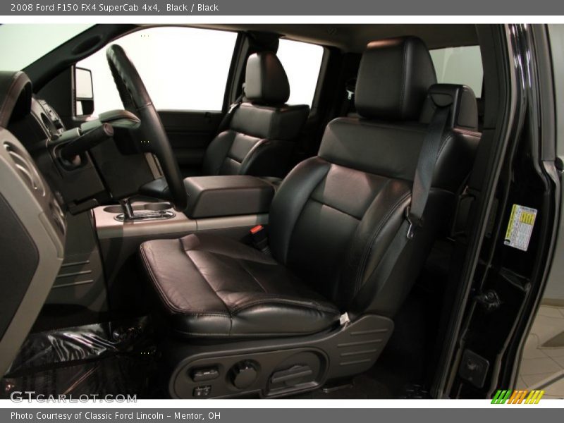 Black / Black 2008 Ford F150 FX4 SuperCab 4x4