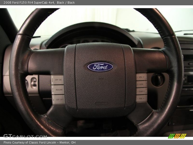 Black / Black 2008 Ford F150 FX4 SuperCab 4x4