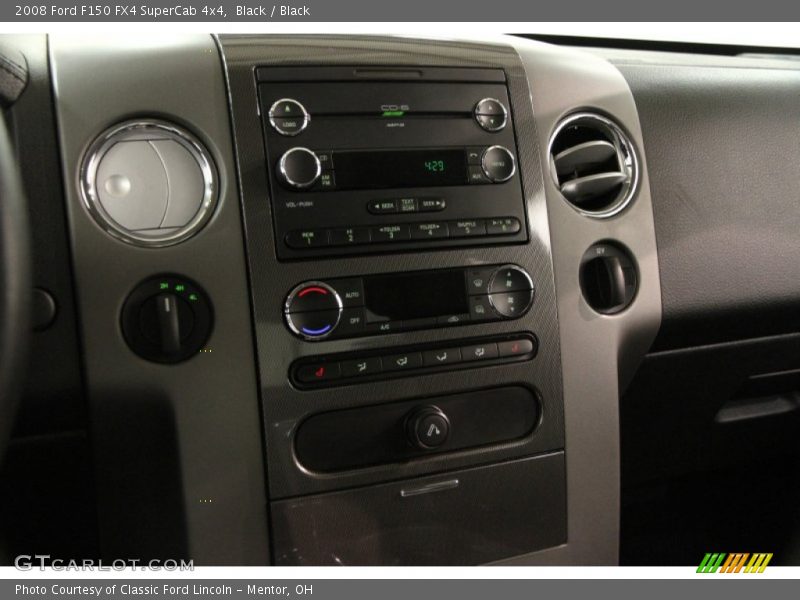 Black / Black 2008 Ford F150 FX4 SuperCab 4x4