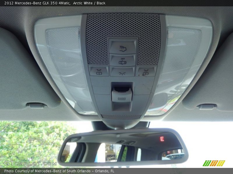 Arctic White / Black 2012 Mercedes-Benz GLK 350 4Matic