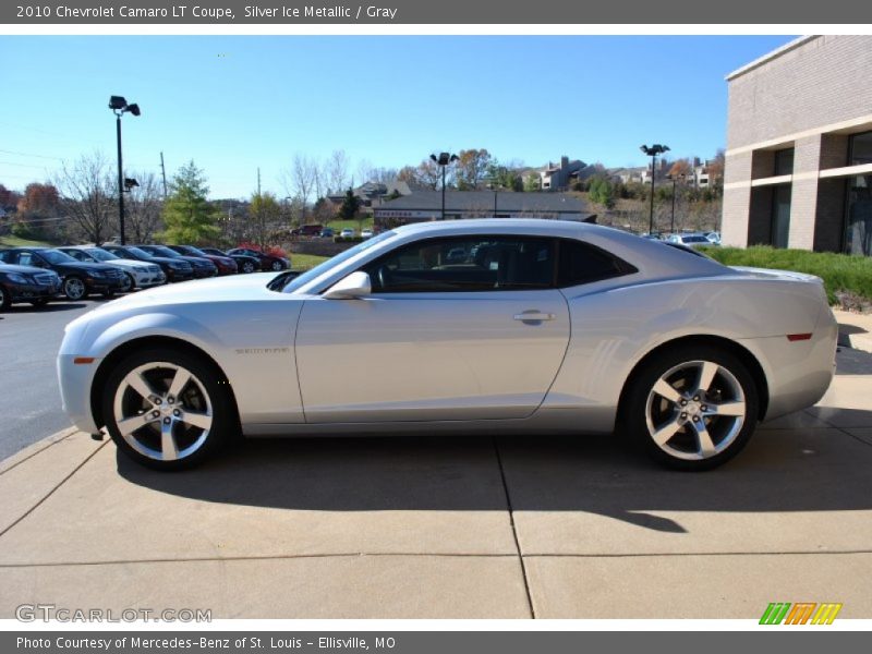 Silver Ice Metallic / Gray 2010 Chevrolet Camaro LT Coupe