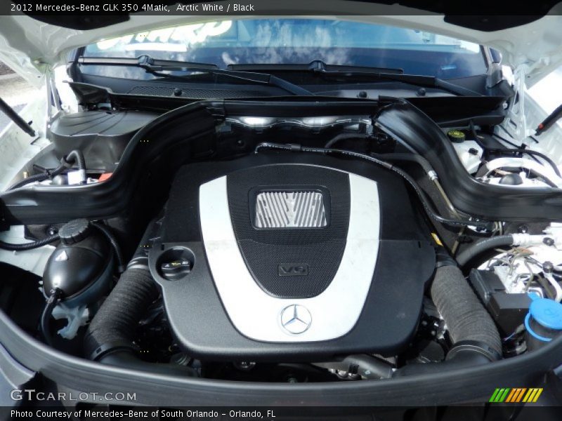Arctic White / Black 2012 Mercedes-Benz GLK 350 4Matic