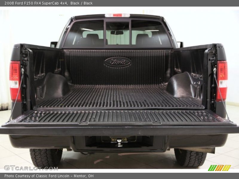 Black / Black 2008 Ford F150 FX4 SuperCab 4x4