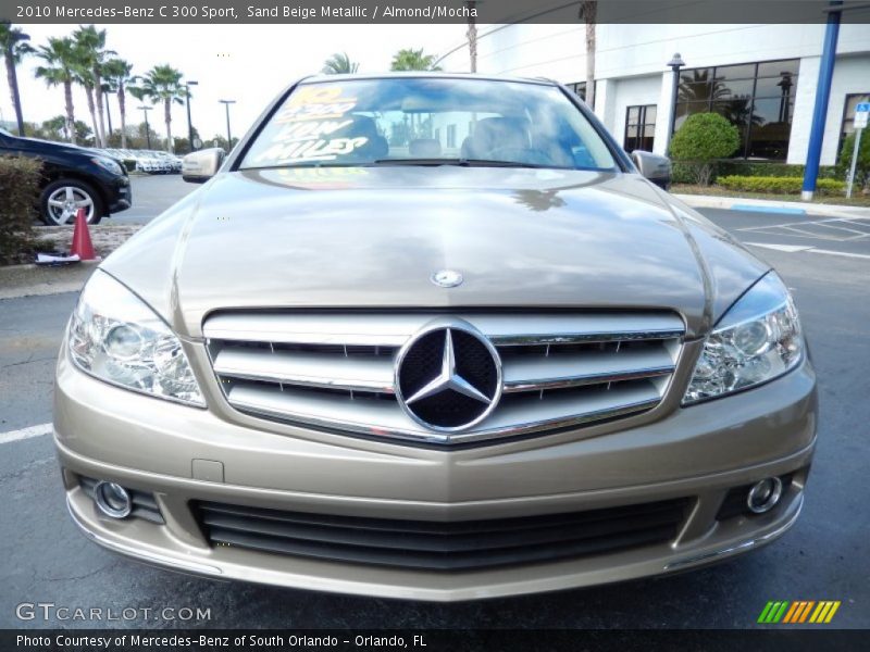 Sand Beige Metallic / Almond/Mocha 2010 Mercedes-Benz C 300 Sport