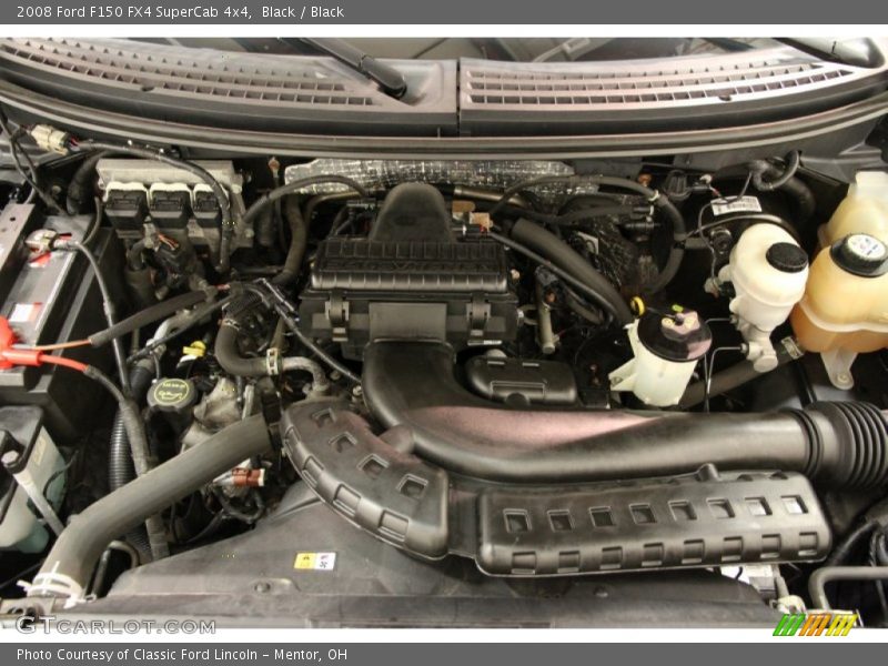 Black / Black 2008 Ford F150 FX4 SuperCab 4x4