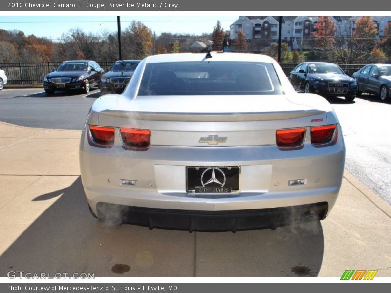 Silver Ice Metallic / Gray 2010 Chevrolet Camaro LT Coupe