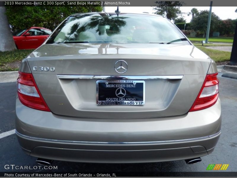 Sand Beige Metallic / Almond/Mocha 2010 Mercedes-Benz C 300 Sport