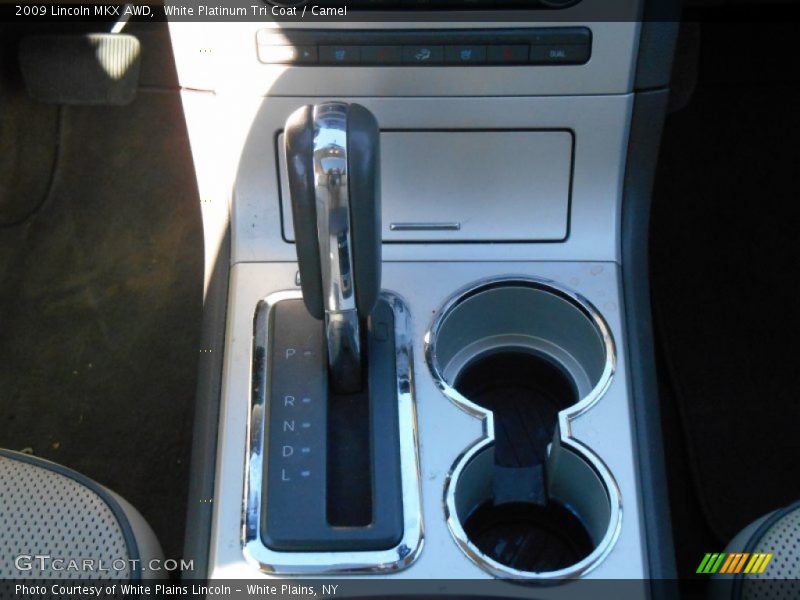 White Platinum Tri Coat / Camel 2009 Lincoln MKX AWD