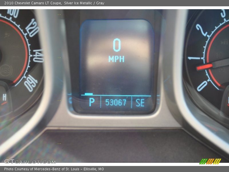 Silver Ice Metallic / Gray 2010 Chevrolet Camaro LT Coupe