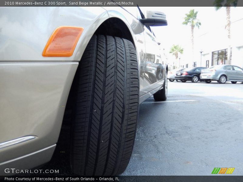 Sand Beige Metallic / Almond/Mocha 2010 Mercedes-Benz C 300 Sport