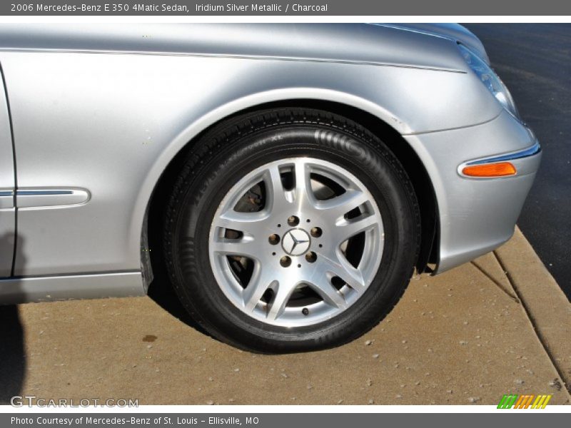 Iridium Silver Metallic / Charcoal 2006 Mercedes-Benz E 350 4Matic Sedan
