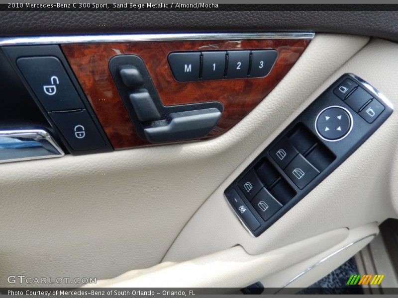 Sand Beige Metallic / Almond/Mocha 2010 Mercedes-Benz C 300 Sport