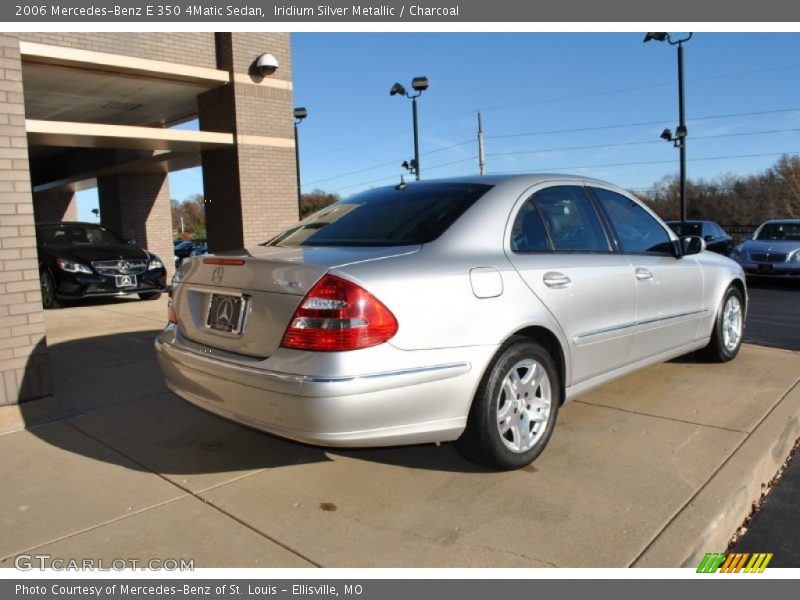 Iridium Silver Metallic / Charcoal 2006 Mercedes-Benz E 350 4Matic Sedan