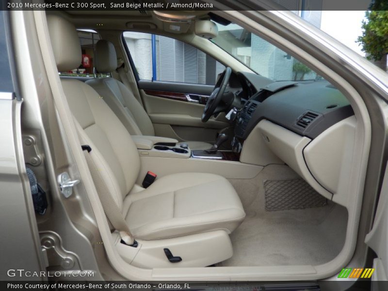 Sand Beige Metallic / Almond/Mocha 2010 Mercedes-Benz C 300 Sport