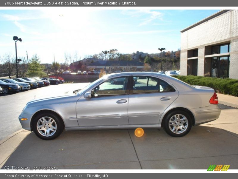 Iridium Silver Metallic / Charcoal 2006 Mercedes-Benz E 350 4Matic Sedan