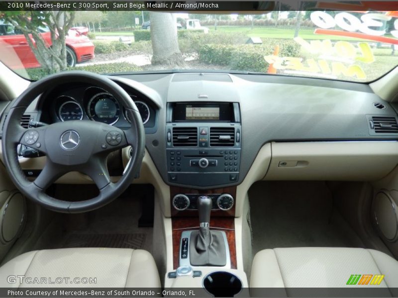 Sand Beige Metallic / Almond/Mocha 2010 Mercedes-Benz C 300 Sport