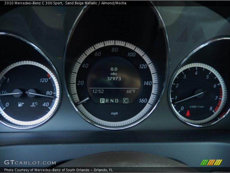 Sand Beige Metallic / Almond/Mocha 2010 Mercedes-Benz C 300 Sport