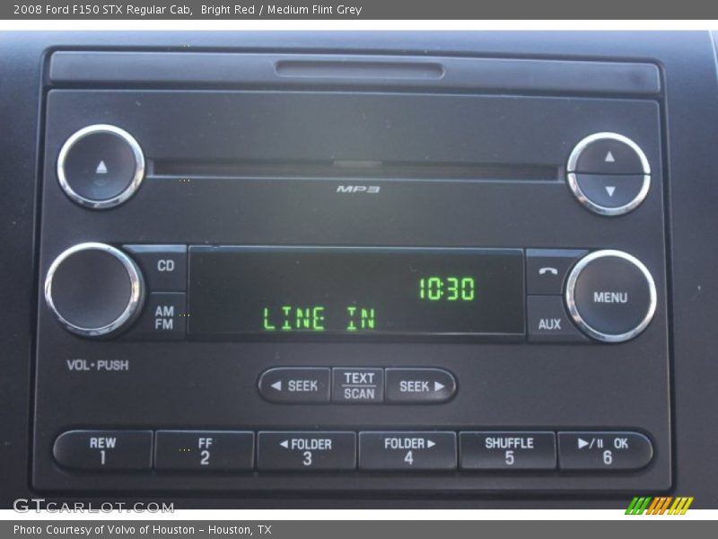 Audio System of 2008 F150 STX Regular Cab